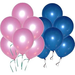 pack of 60 pink blue latex metallic hd balloons 1034 inch best for happy birthday party supplies theme party decoration anniversary wedding