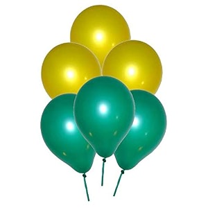 pack of 60 yellow green latex metallic hd balloons 1034 inch best for happy birthday party supplies theme party decoration anniversary wedding