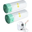 ANWA 40 Count Automatic Litter Box Bags, Litter Box Robot 4/5 Waste Bags