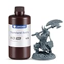 ANYCUBIC 3D Printer Resin, 405nm High Precision Fast Curing Photopolymer Resin for LCD 3D Printing, 1kg HD Grey