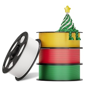 ANYCUBIC Christmas Silk PLA Bundle 4KG Gift-Ready