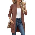 Anymiss Womens Oversized Long Sweater Cardigan with