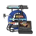 Anysun Self-Leveling Sewer Camera with 512Hz Sonde, Distance Counter