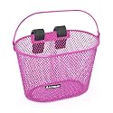 ANZOME Kids Bike Basket, Bicycle Basket for Boy and Girl, Waterproof Metal Wire Children's Bicycle Basket, Suitable for Most Children's Bicycles and Kids Tricycles