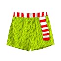 AOBUTE Kid's Christmas Boxers Xmas Print Swim Trunks Drawstring Novelty Lounge Shorts 5-14 Years