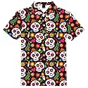AOBUTE Kids Thanksgiving Shirt Turkey Short Sleeve Holiday Polo 3-14 Years