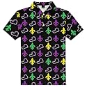 AOBUTE Kids Thanksgiving Shirt Turkey Short Sleeve Holiday Polo 3-14 Years