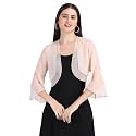 AOL Women39s Cropped Layered Lightweight Sheer Three-Fourth