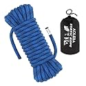 AOLEBA 10.5 mm Static Climbing Rope 10M(32ft) 20M(64ft) 30M(96ft) 50M(160ft) 70M(230ft) Outdoor Rock Climbing Rope, Escape Rope Ice Climbing Equipment Fire Rescue Parachute Rope