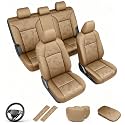 AOMSAZTO Custom Fit Seat Covers for Toyota Rav4(Gas) 2019-2025 Camo Beige