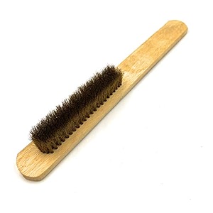 aone brass wire bristle brush 6 row medium soft 6pcs tablebench multipurpose for general cleaning polishing satin finish texturing jewellery cleaning rust removal dirt removal etc