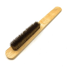 aone brass wire bristle brush 6 row medium soft 3pcs tablebench multipurpose for general cleaning polishing satin finish texturing jewellery cleaning rust removal dirt removal etc