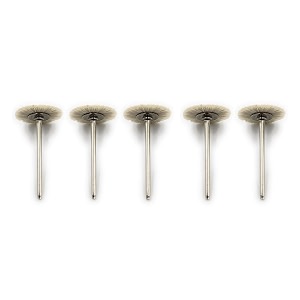 aone soft nylon bristle wheel end brush 5pcs for polishingbuffingcleaning for dremel rotary toolmicro hand motorpolishing motor for jewellery making watchmaking model making amp hobby craft diy