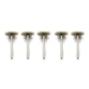 Aone Soft Nylon Bristle Wheel End Brush 5pcs for Polishing/Buffing/Cleaning for Dremel Rotary Tool,Micro Hand Motor,Polishing Motor for Jewellery Making, Watchmaking, Model Making & Hobby Craft DIY