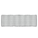 Aoneky Heavy Duty Safety Netting 30 ft Long 40 Inches High, 1 Inch Square Mesh Driveway Guard for Kids and Pets, Playground Backyard Barrier, Reinforced Polyester Net for Outdoor Use