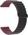 AOnes 22mm Watch Strap Magnetic Silicone Classy
