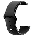 AONES 22mm Watch Strap Compatible for Crossbeats Monarch Regal Smartwatch