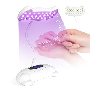 AORAEM UV Nail Lamp Flash Cure Nail