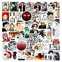 AOT Anime Vinyl Self-Adhesive Sticker for Adults, Multicolor Stickers for Laptop, Journal, Guitar, Mobile - Waterproof Residue Free