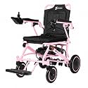 Aotedor Foldable Mobility Scooter for Seniors &amp; Adults, 300 lbs Capacity, 15 Miles Range, 4-Wheel All-Terrain, Portable, NFC Keyless Unlock, Removable Basket