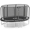 AOTOB Trampoline with Net for Kids Outdoor 8 10 12 14 15FT ASTM 400LBS