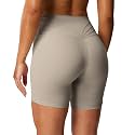 Aoxjox Trinity High-Waist Biker Shorts 6"