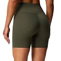 Aoxjox Trinity High-Waist Biker Shorts 6"