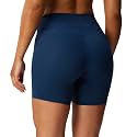 Aoxjox Trinity High-Waist Biker Shorts 6"
