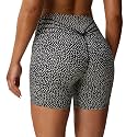 Aoxjox Trinity High-Waist Biker Shorts 6"