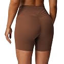 Aoxjox Trinity High-Waist Biker Shorts 6"