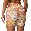 Aoxjox Trinity High-Waist Biker Shorts 6"