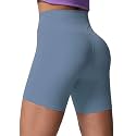 Aoxjox Trinity High-Waist Biker Shorts 6"