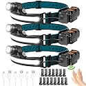 Headlamp Rechargeable 3 Pack 1000 Lumen,with 270° Wide Beam Headlights with Motion Sensor Super Bright 6 Modes Lightweight Waterproof for Outdoor Running Camping Hiking Fishing