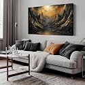 AOZEMI Mountain Wall Art Landscape Canvas Pictures for Bedroom