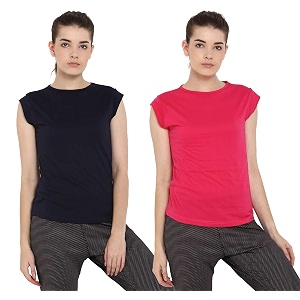 ap39pulse women39s cap sleeve tshirtpack of 2