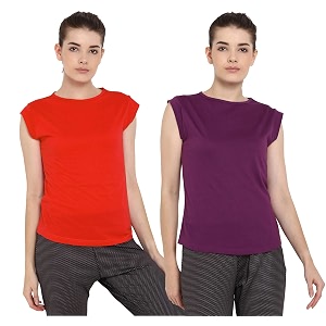 ap39pulse women39s cap sleeve tshirtpack of 2