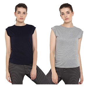 ap39pulse women39s cap sleeve tshirtpack of 2