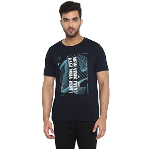 Appulse Mens Printed Sports Tshirt