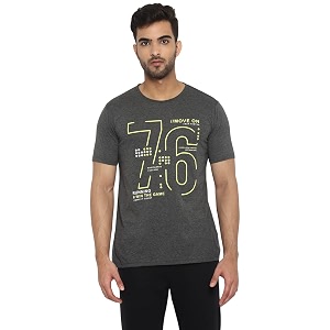 Appulse Mens Printed Sports Tshirt