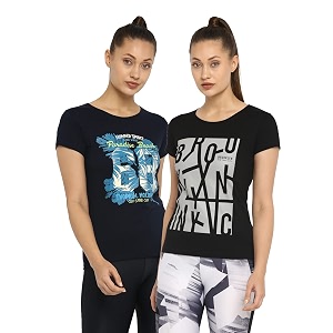 ap39pulse women39s printed short sleeve sport tshirt combo pack