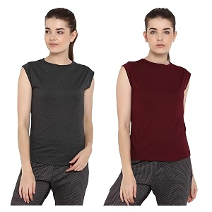 ap39pulse women39s cap sleeve tshirtpack of 2