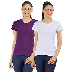 ap39pulse women39s combo t shirt pack of 2