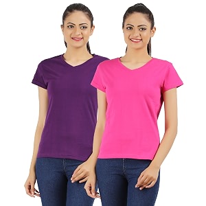 ap39pulse women39s combo t shirt pack of 2