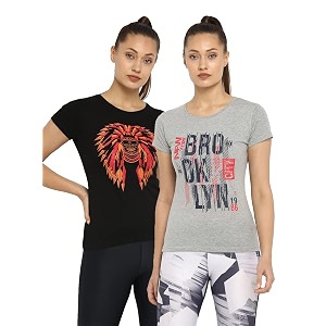 ap39pulse women39s printed short sleeve sport tshirt combo pack