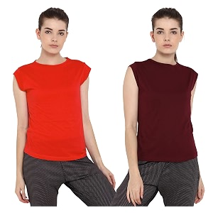 ap39pulse women39s cap sleeve tshirtpack of 2