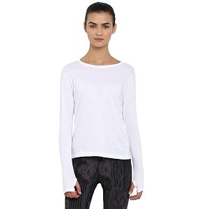 Appulse Womens Long Sleeve Thumbopen Sports Tshirt