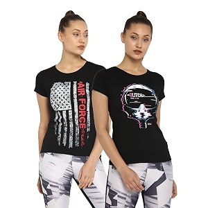 ap39pulse women39s printed short sleeve sport tshirt combo pack