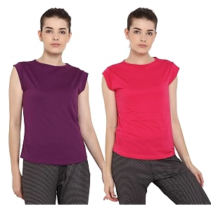ap39pulse women39s cap sleeve tshirtpack of 2