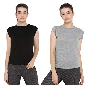 ap39pulse women39s cap sleeve tshirtpack of 2