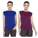 Ap'pulse Women's Cap Sleeve Tshirt(Pack of 2)